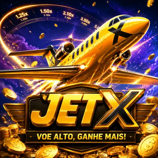 Foguete decolando no jogo de crash JetX