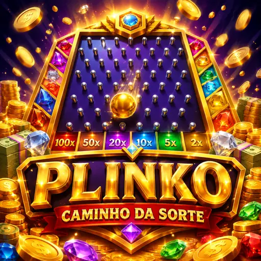 Jogo Plinko com bolinhas caindo em multiplicadores