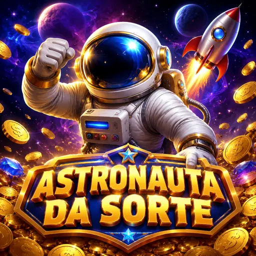 Boneco astronauta flutuando no jogo de crash Spaceman